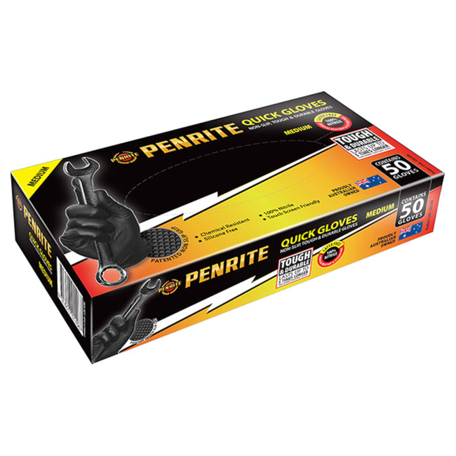 Penrite Quick Gloves M 50 Pack Hover Image