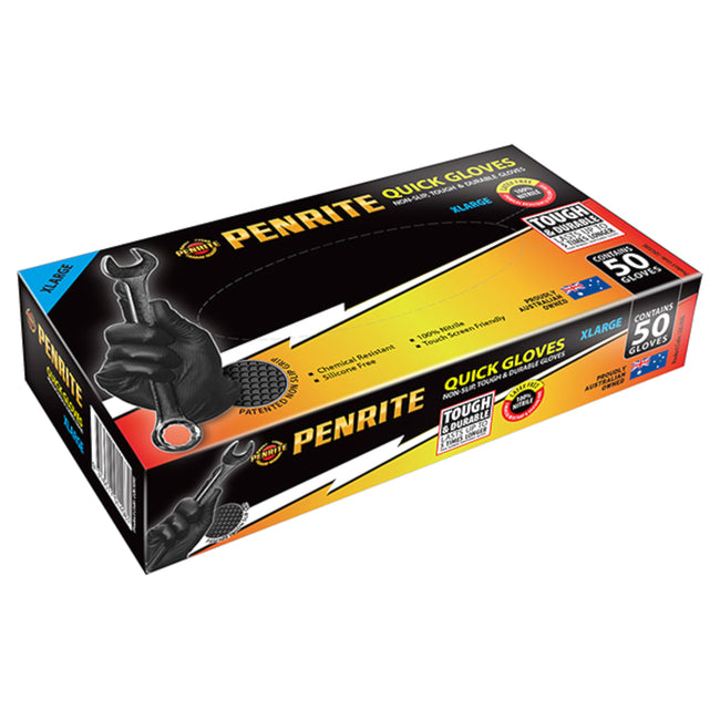 Penrite Quick Gloves XL 50 Pack Hover Image