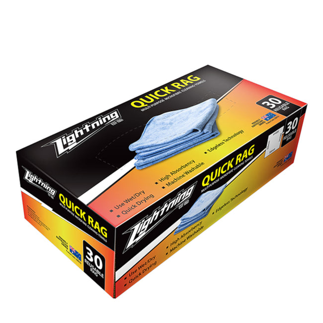 Lightning Quick Rags 30 pack Hover Image