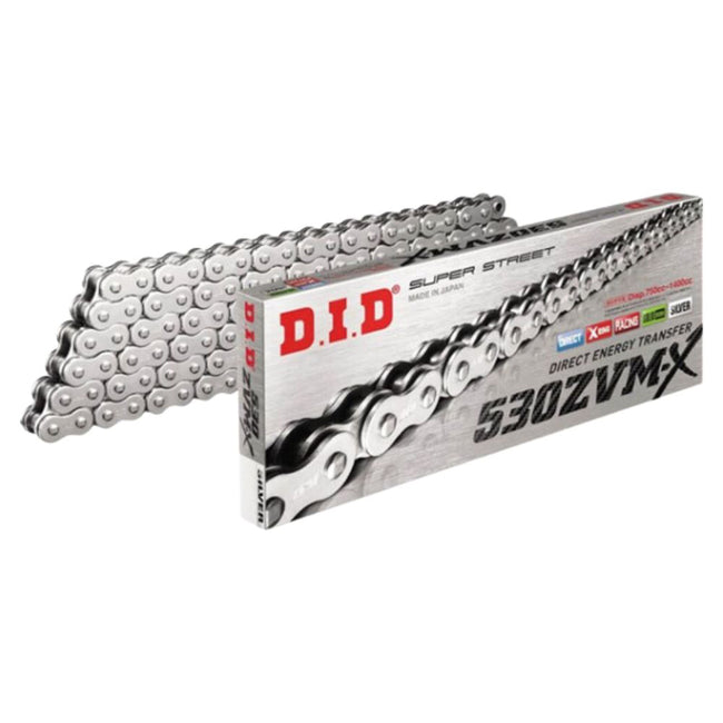 D.I.D Drive Chains - 530/50ZVM-X2 -122 ZB Super Street X-Ring Hover Image