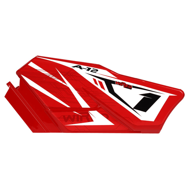 Wired Bikes Spare Part - Mk I - Plastic Kit - 12" Red - Left Hover Image
