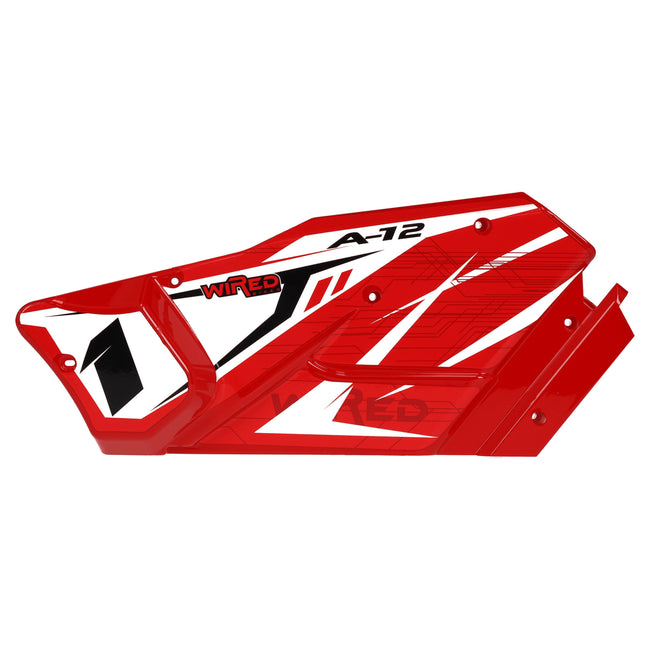 Wired Bikes Spare Part - Mk I - Plastic Kit - 12" Red - Right Hover Image