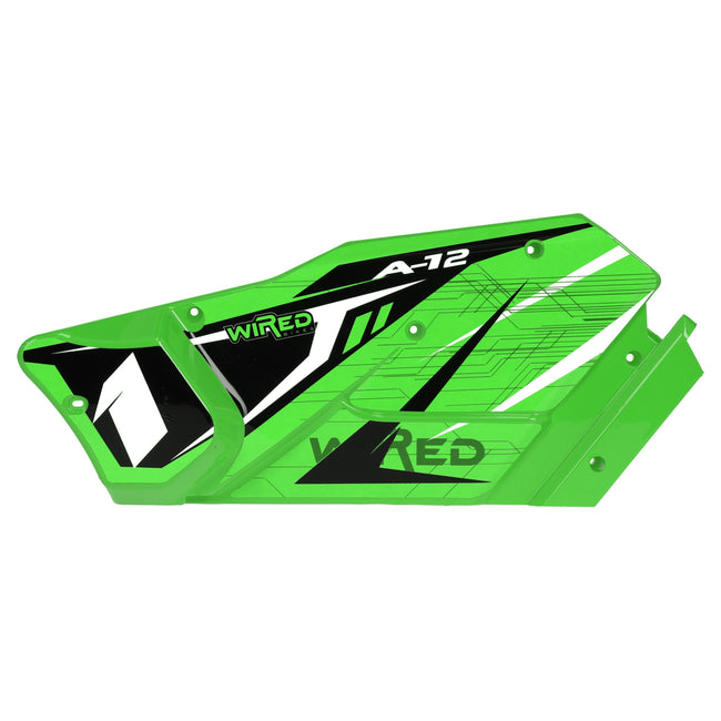 Wired Bikes Spare Part - Mk I - Plastic Kit - 12" Green - Right Hover Image