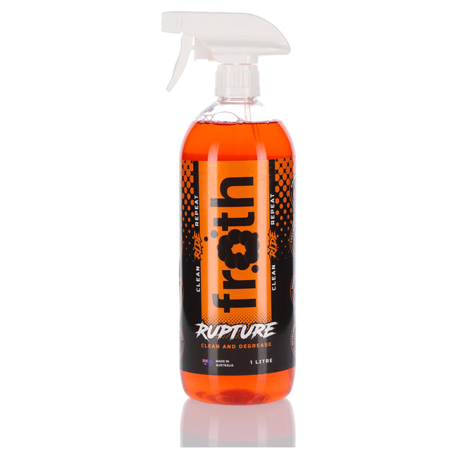 Froth Rupture Clean and Degrease Spray Bottle 1L Hover Image