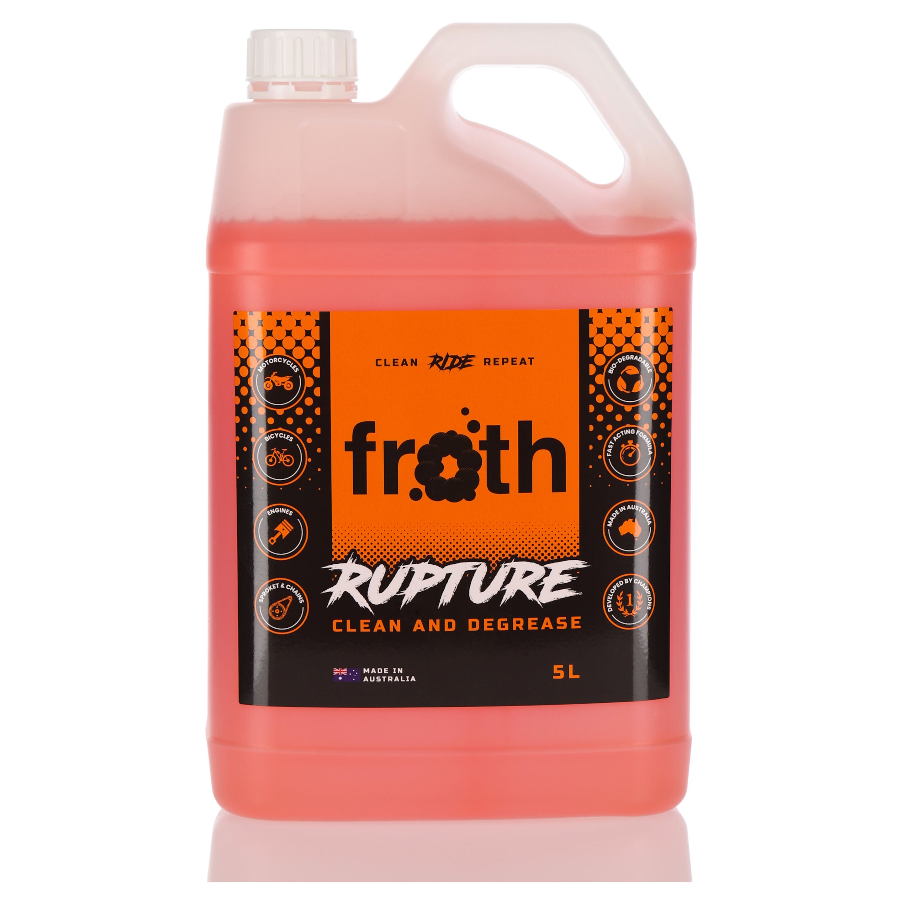 Froth Rupture Clean and Degrease 5L