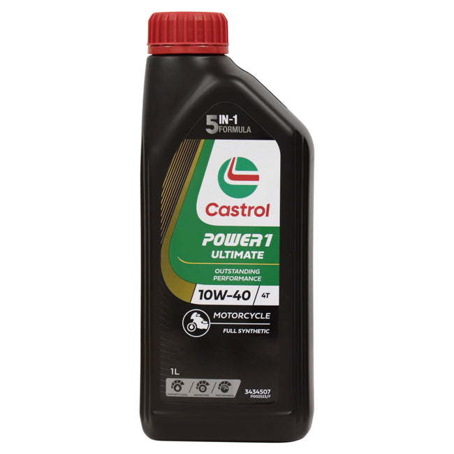 Castrol Power1 Ultimate 10W-40 4 Stroke Oil 1L Hover Image