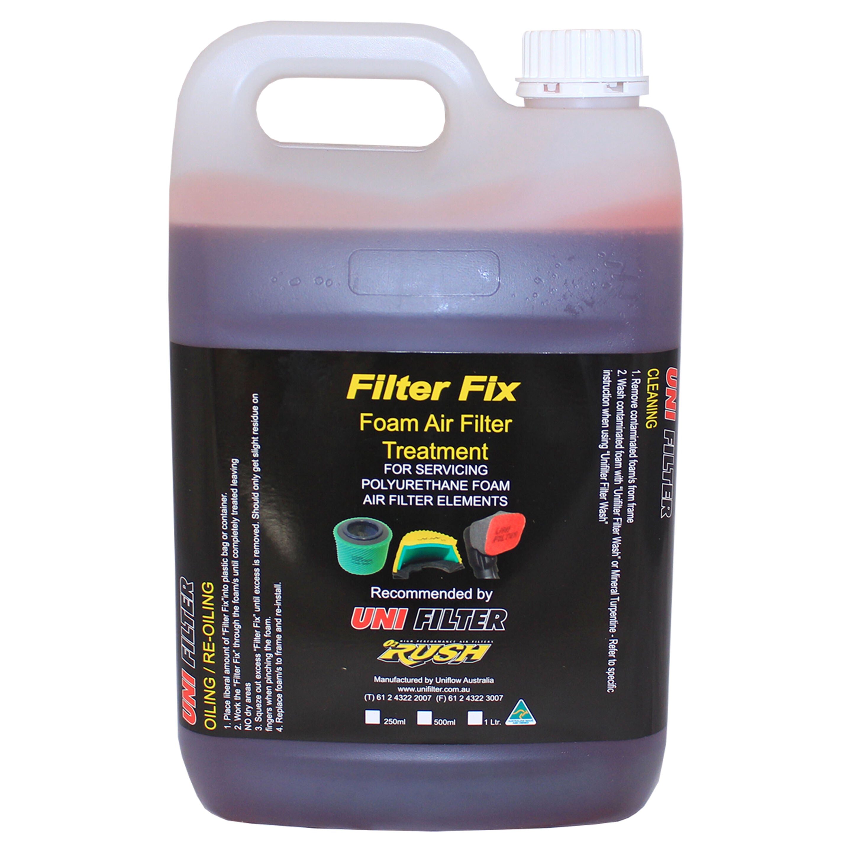 Unifilter Filter Oil - 5L - Red