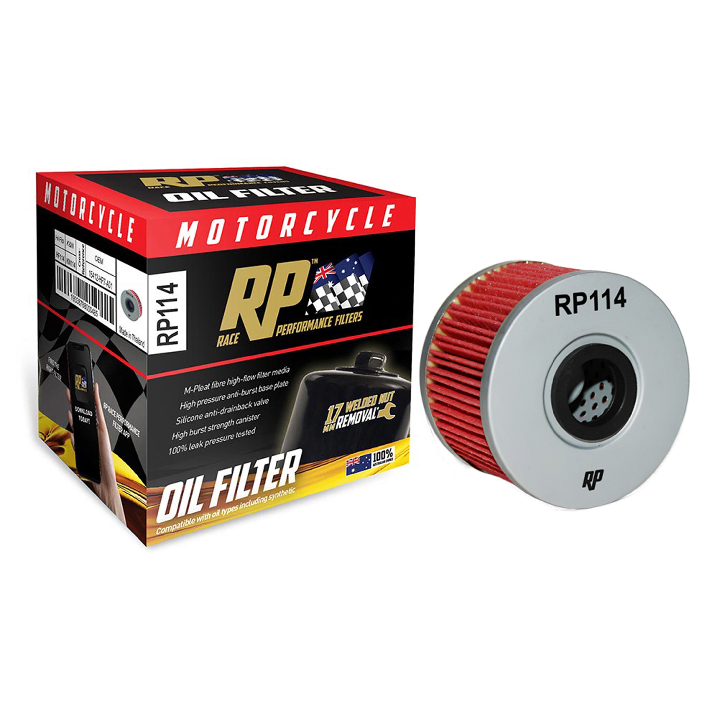 RP Filters - Oil Filter - RP114