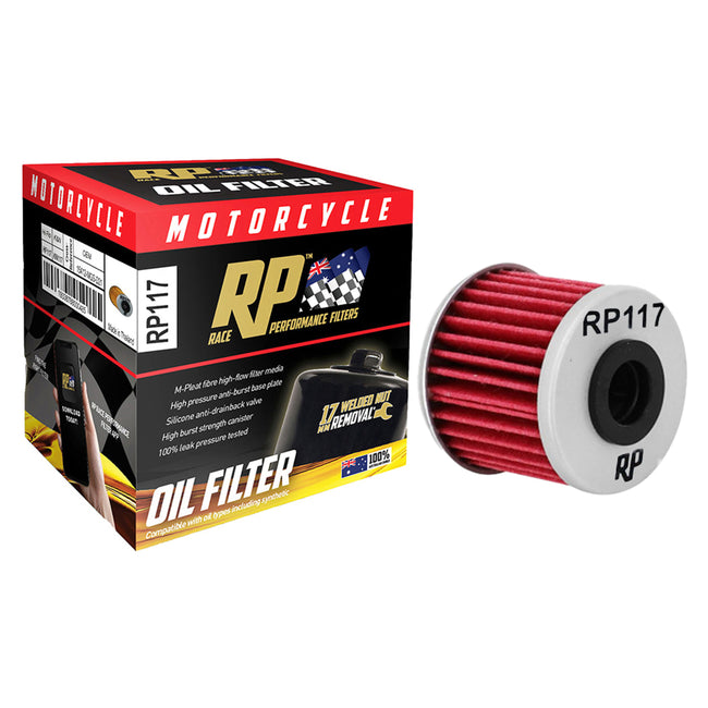 RP Filters - Oil Filter - RP117 Hover Image