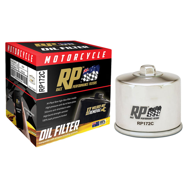 RP Filters - Oil Filter - Chrome - RP172C Hover Image