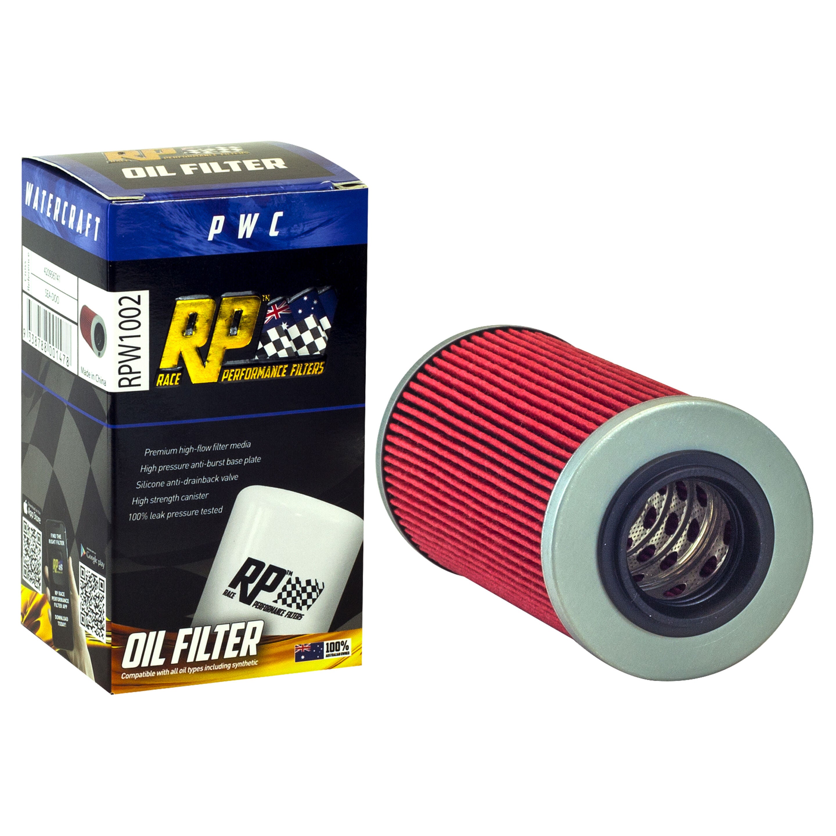 RP Filters - Oil Filter - Marine - RPW1002