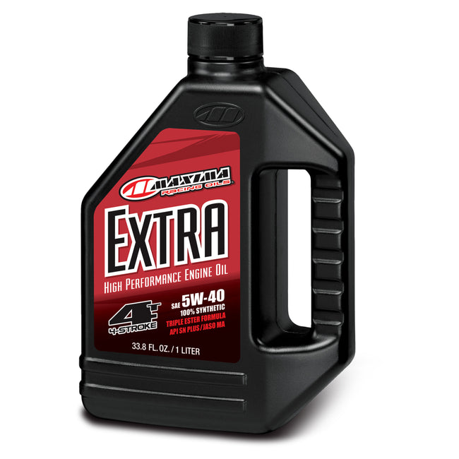 Maxima Racing Oils Extra 5W40 Full Synthetic 4 Stroke Oil 1L Hover Image