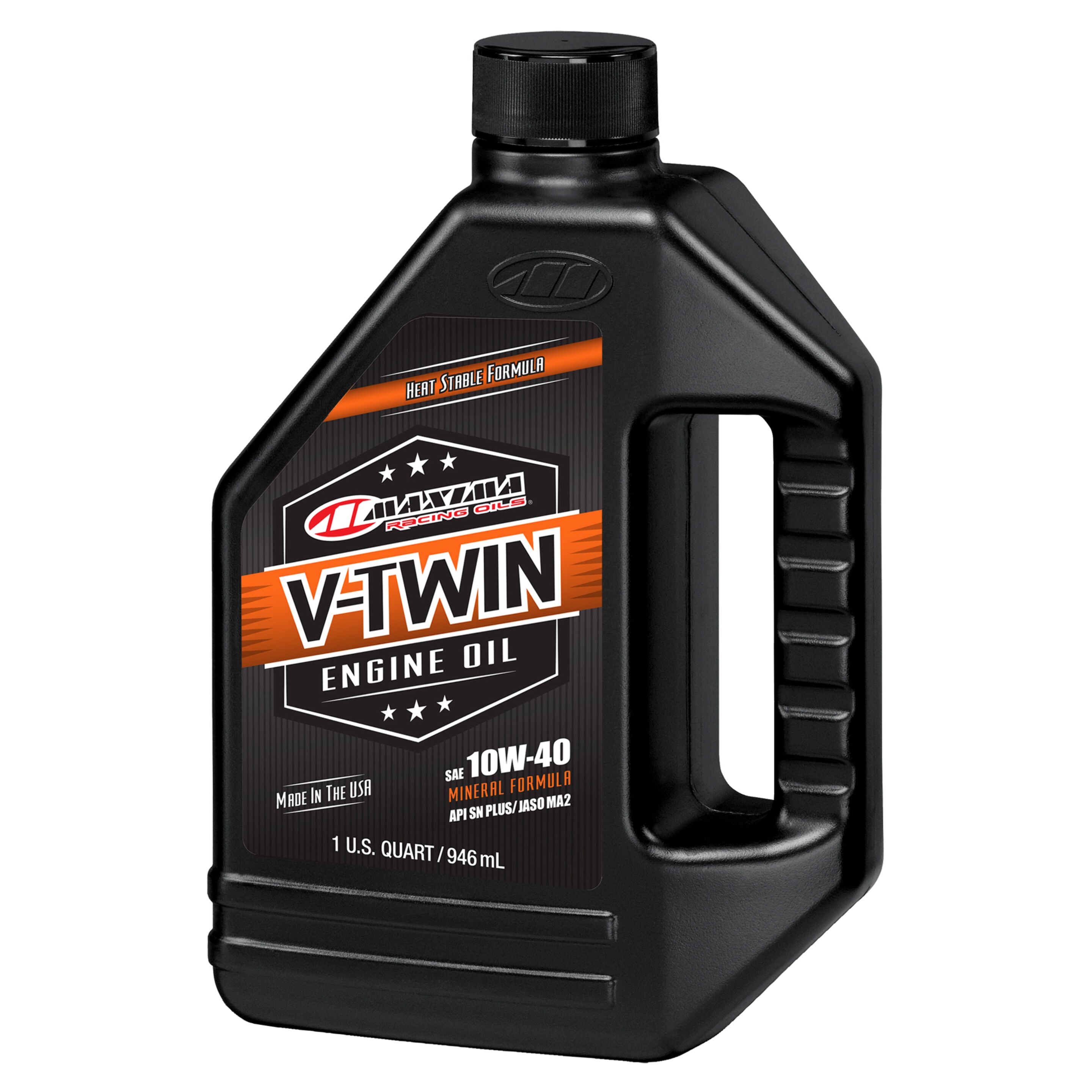 Maxima Racing Oils V-Twin 10W40 Mineral 4 Stroke Oil 1L