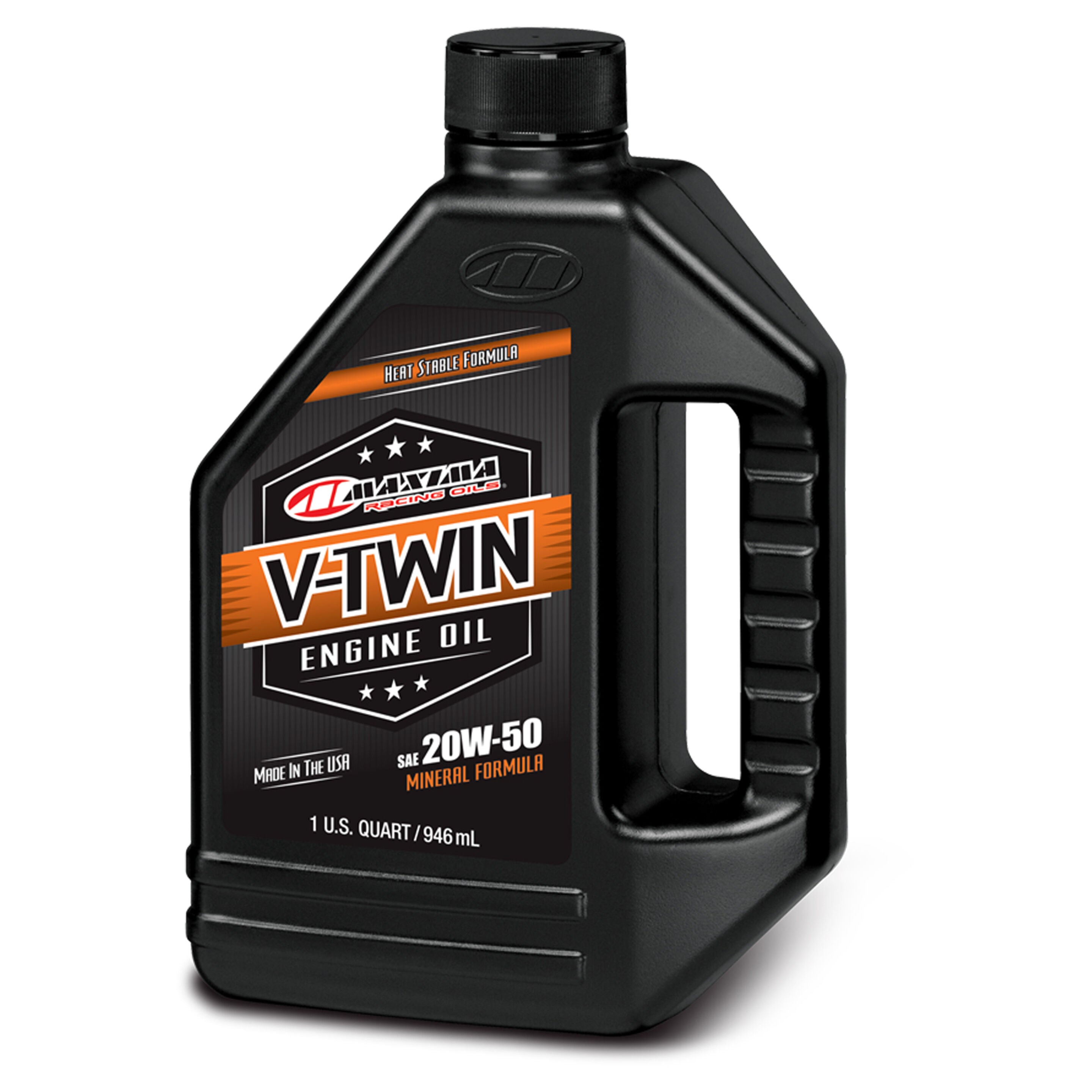 Maxima Racing Oils V-Twin 20W50 Mineral 4 Stroke Oil 1L