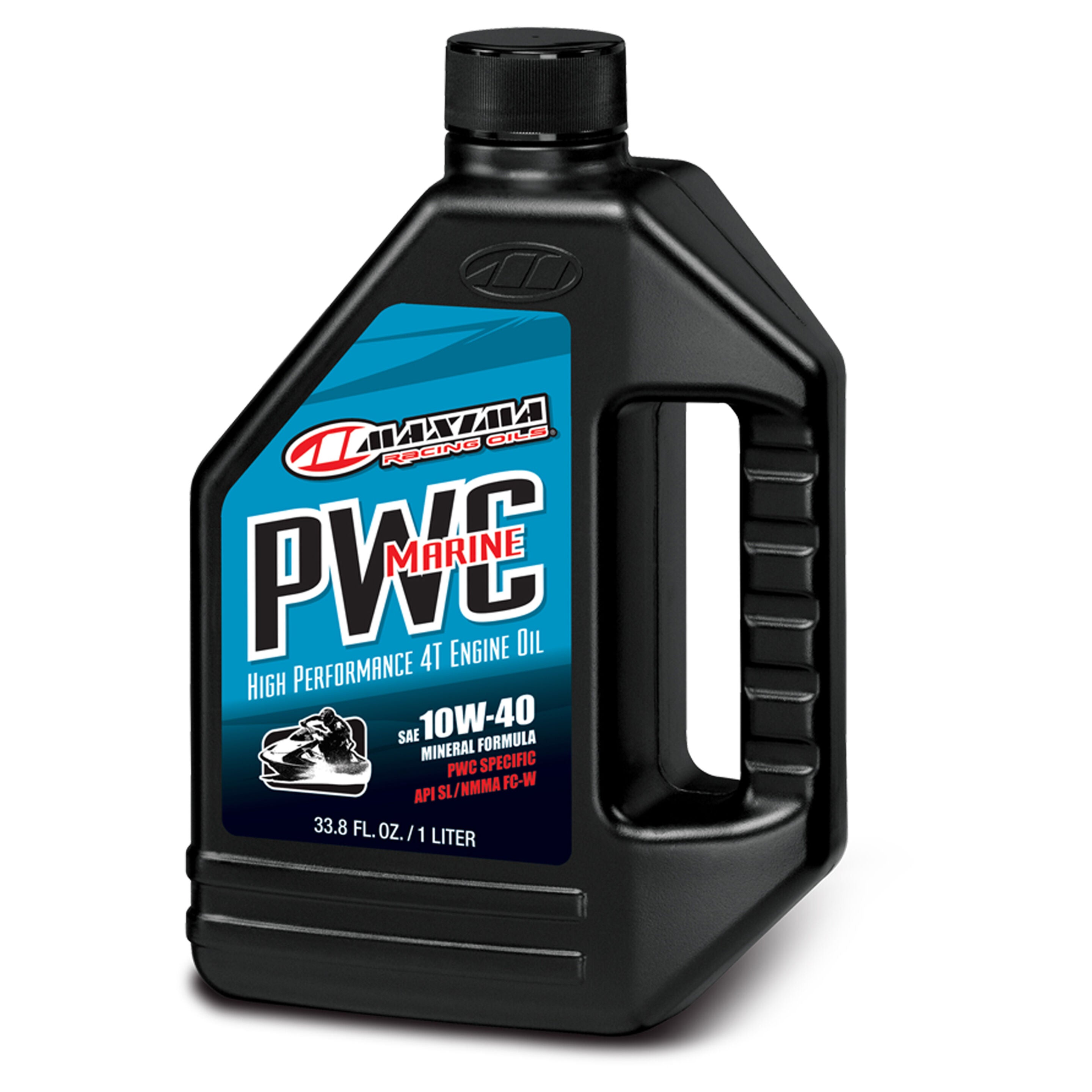 Maxima Racing Oils PWC Marine 10W40 Mineral 4 Stroke Oil 1L