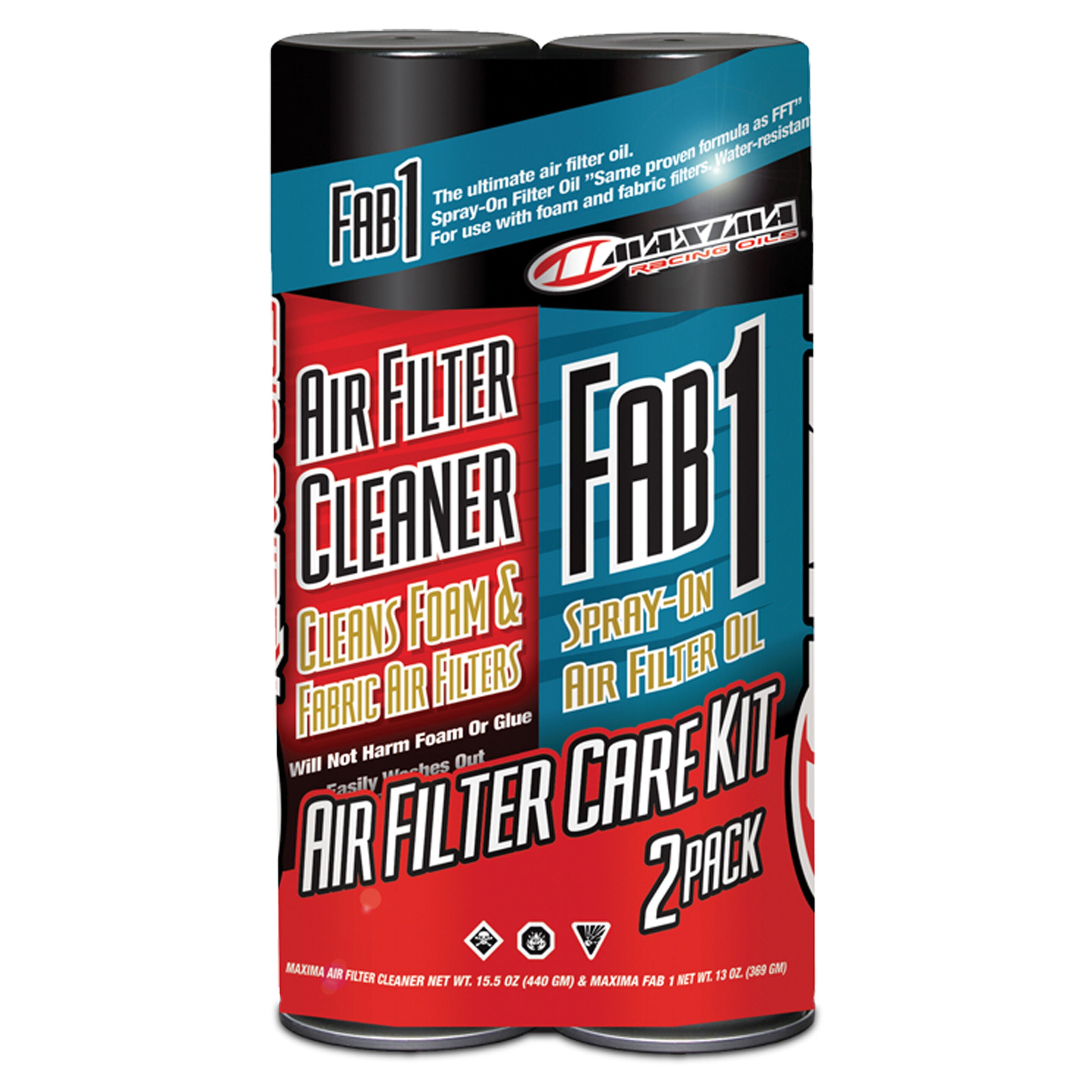 Maxima Racing Oils Air Filter Maintenance Combo Pack - 2 Pack