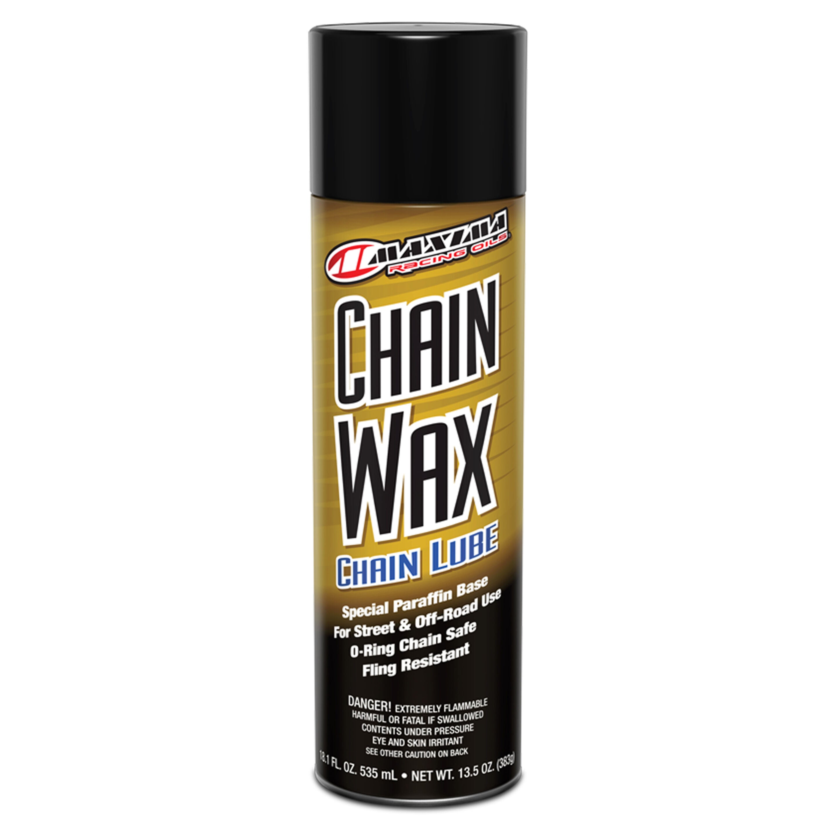 Maxima Racing Oils Chain Wax Chain Lube Large Aerosol 535mL