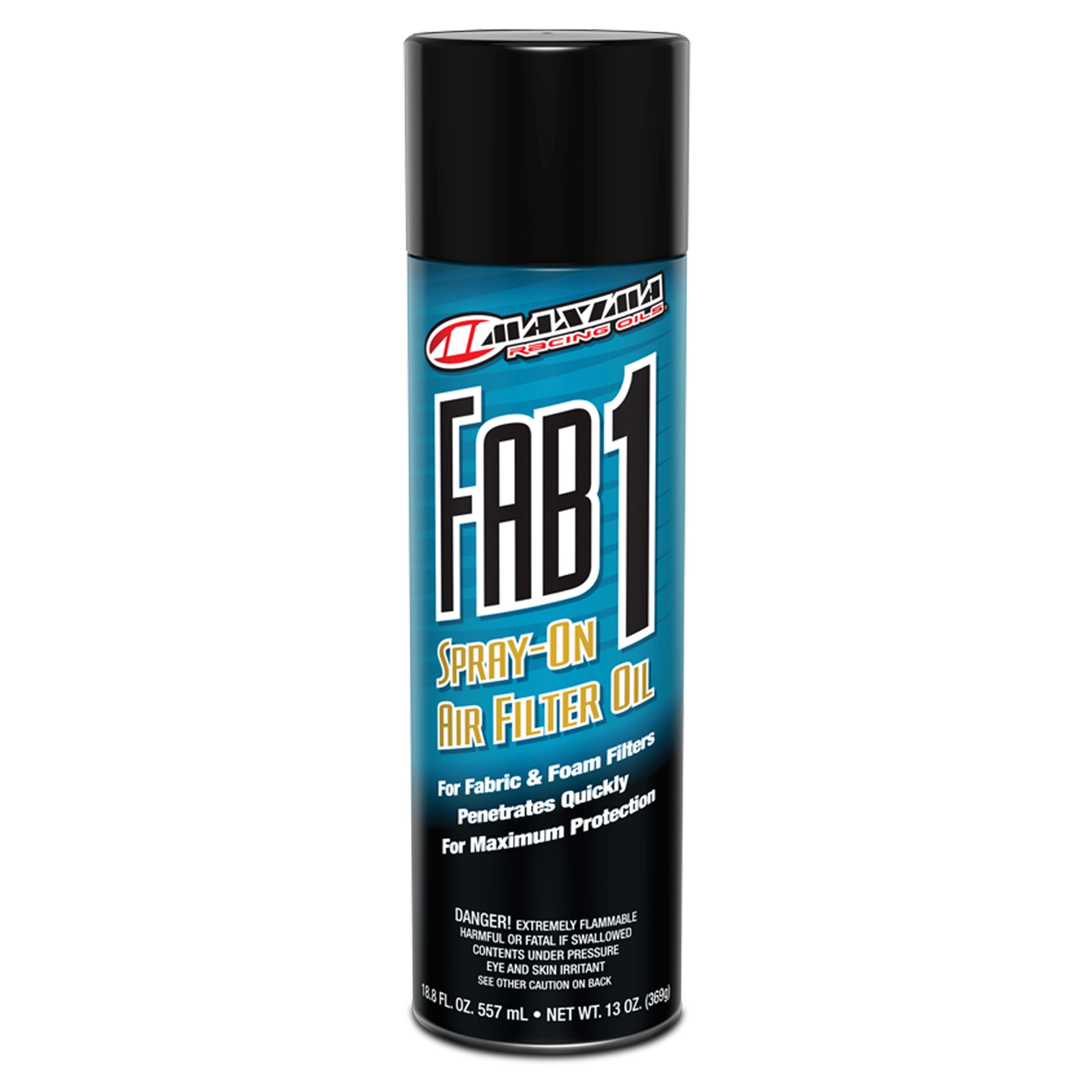 Maxima Racing Oils Fab-1 Fabric & Foam Filter Spray 555mL
