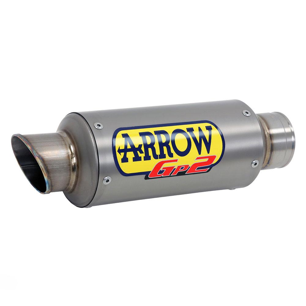 ARROW 71003GP Silencer - GP2 Titanium with TI End Cap
