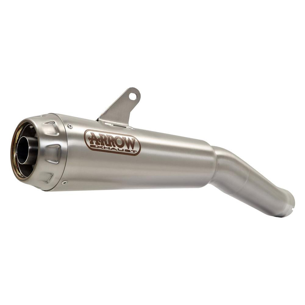 ARROW Silencer 71217PRI [RAC]: PRO-RACE NICH SLV W STL E/C - HO CB/CBR650R 19>21