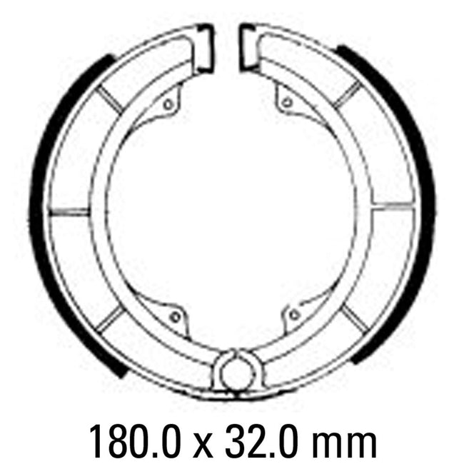 FERODO Brake Shoe Set - FSB780 Hover Image