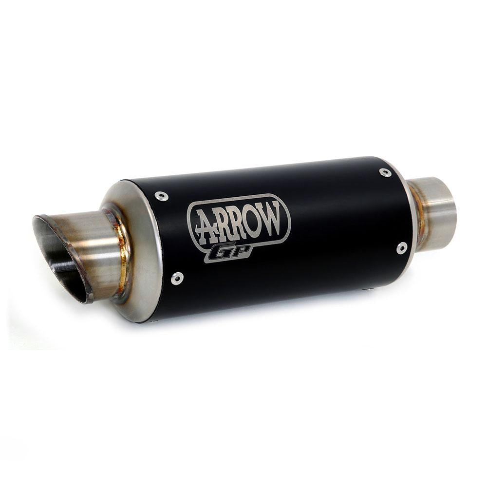 ARROW 71010GPI Silencer - GP2 Stainless Dark with S/less End Cap