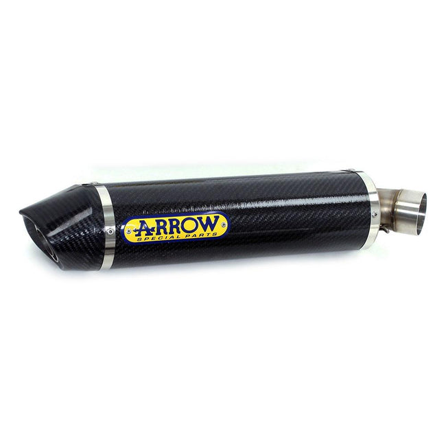 ARROW 71712MK Silencer - INDY-RACE Carbon Fibre with Carbon End Cap Hover Image