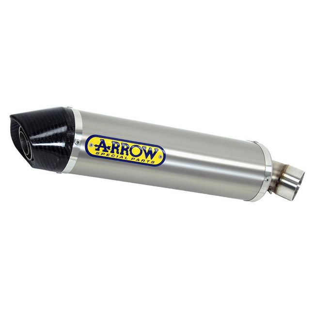 ARROW 71712PK Silencer - INDY-RACE Titanium with Carbon End Cap Hover Image