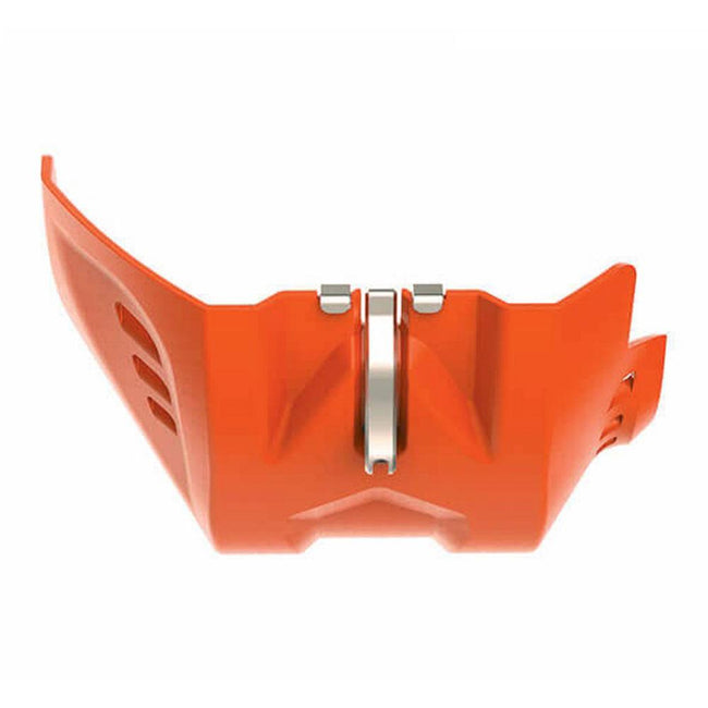 POLISPORT FORTRESS SKID PLATE KTM/HUSQVARNA - ORANGE (75-846-89O) Main Image