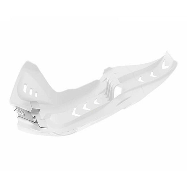 POLISPORT FORTRESS SKID PLATE W/LINKAGE GUARD KTM/HUSQVARNA - WHITE (75-846-90W) Hover Image