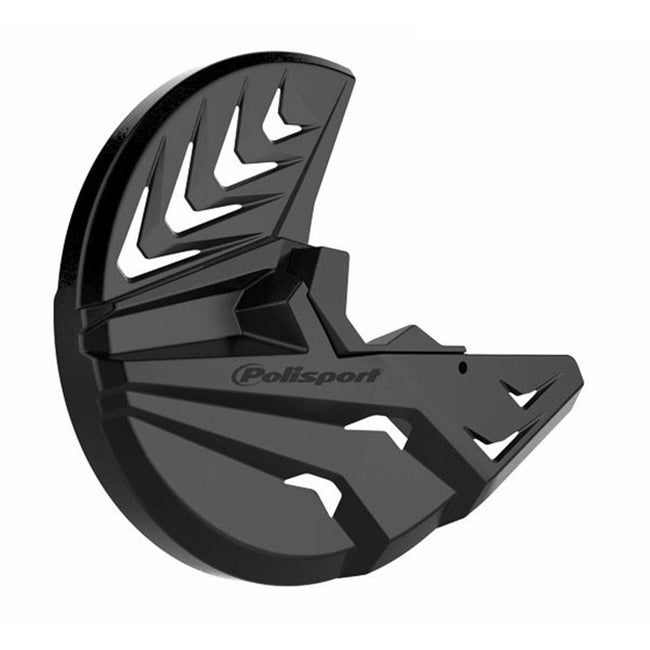 POLISPORT DISC + BOTTOM FORK PROTECTOR HONDA CRF250R/450R 10-14 - BLACK Hover Image