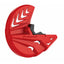 POLISPORT DISC + BOTTOM FORK PROTECTOR HONDA CRF250R/450R 10-14 - RED