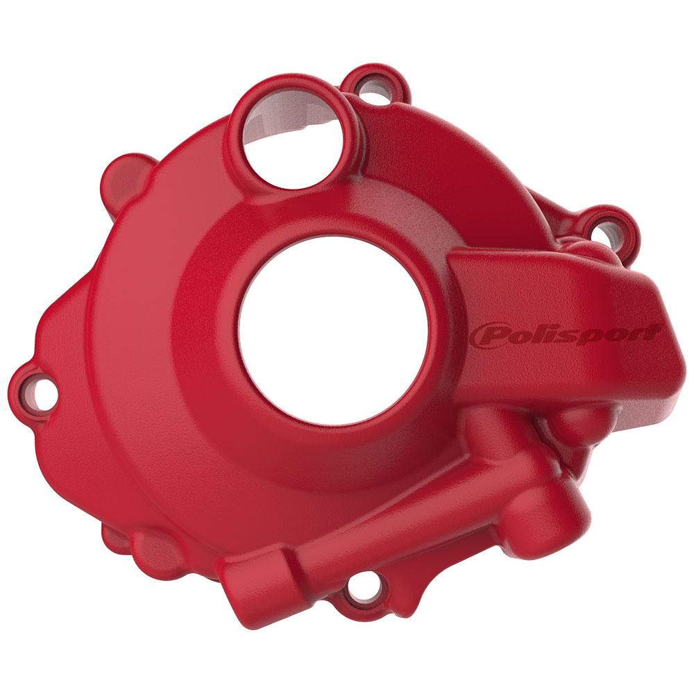 POLISPORT IGNITION COVER PROTECTOR HONDA CRF250R 18-24 - RED