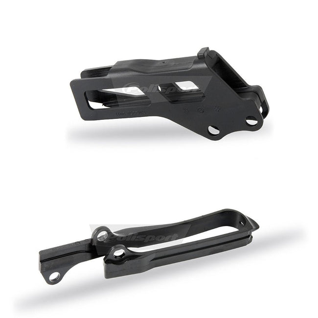POLISPORT CHAIN GUIDE & SLIDER KIT SUZUKI RM-Z250 12-18 - BLACK Hover Image