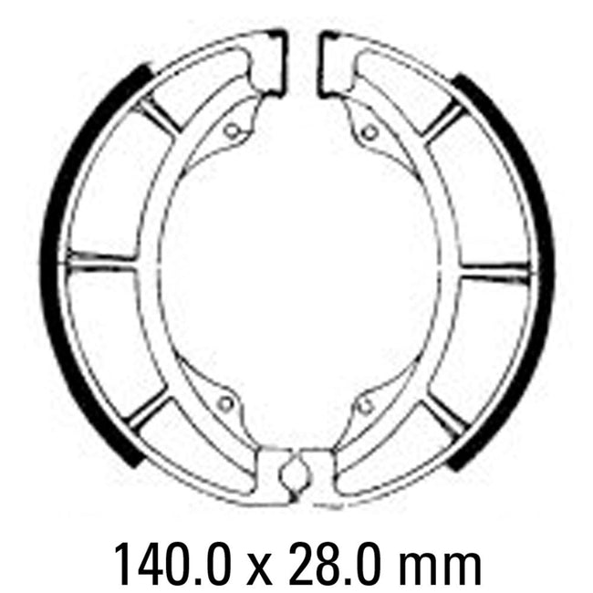 FERODO Brake Shoe Set - FSB785 Hover Image
