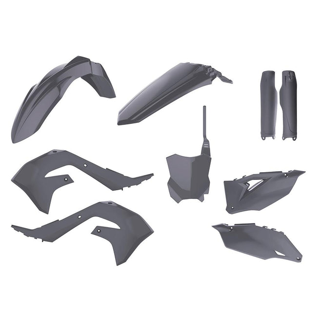 POLISPORT MX KIT KAWASAKI KX250F 21-23/KX450F 19-23 - NARDO GREY Hover Image