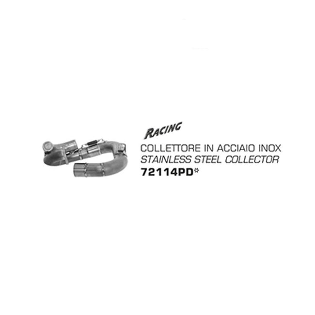 ARROW 72114PD Header Collector set - Stainless Hover Image