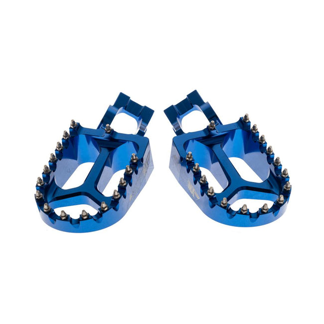 STATES MX S2 ALLOY OFF ROAD FOOTPEGS - KTM/HUSQVARNA (FITS 2016 MODELS ON) - BLUE Hover Image