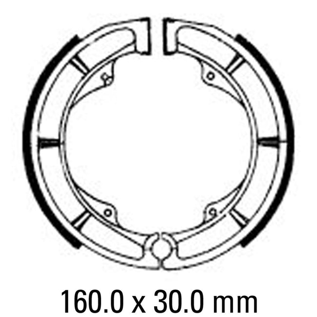 FERODO Brake Shoe Set - FSB790 Hover Image