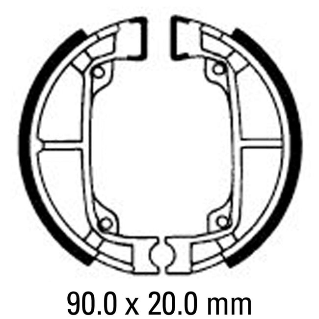FERODO Brake Shoe Set - FSB792 Hover Image