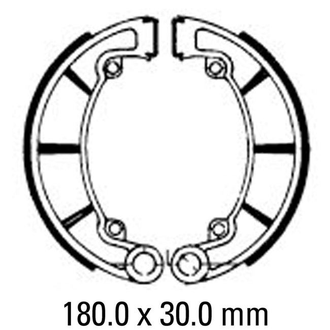 FERODO Brake Shoe Set - FSB793 Hover Image