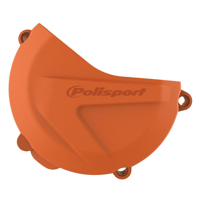 POLISPORT CLUTCH COVER PROTECTOR KTM/HUSQVARNA - ORANGE (75-846-03O) Hover Image