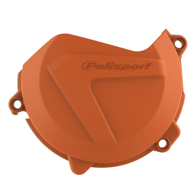 POLISPORT CLUTCH COVER PROTECTOR KTM/HUSQVARNA - ORANGE (75-846-05O) Hover Image
