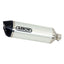 ARROW 71890AK Silencer - RACE-TECH Aluminium Silver with Carbon End Cap