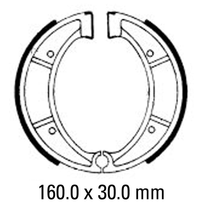 FERODO Brake Shoe Set - FSB812 Hover Image