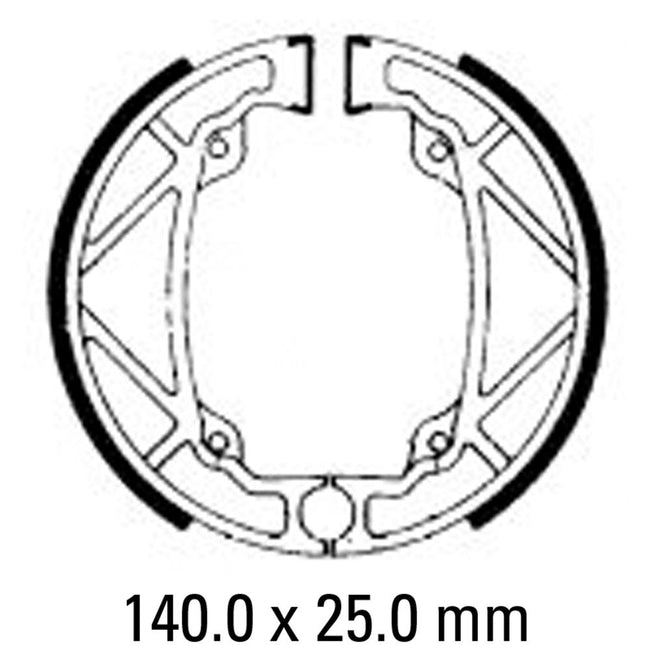FERODO Brake Shoe Set - FSB817 Hover Image