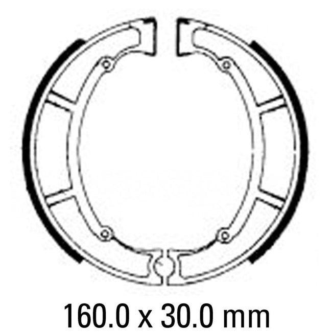 FERODO Brake Shoe Set - FSB819 Hover Image