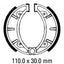 FERODO Brake Shoe Set - FSB820