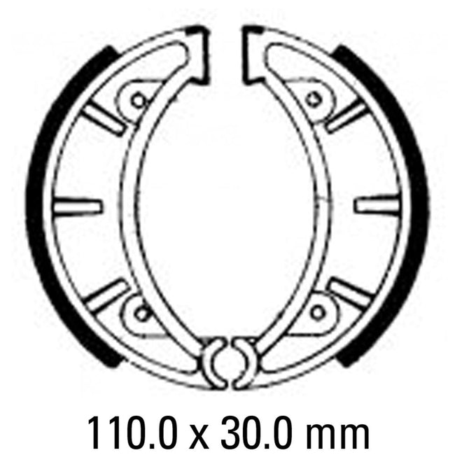 FERODO Brake Shoe Set - FSB820 Hover Image