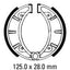 FERODO Brake Shoe Set - FSB821